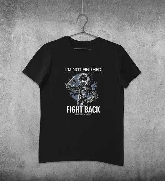 Fight Back against COVID-19 – Unisex Κοντομάνικο T-Shirt