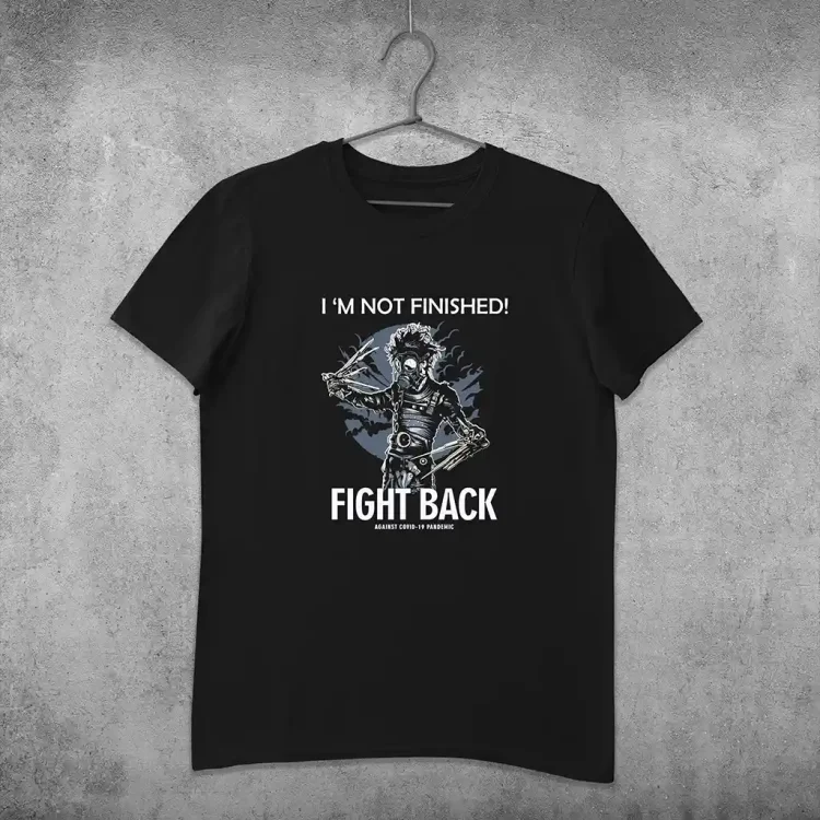 Fight Back against COVID-19 – Unisex Κοντομάνικο T-Shirt