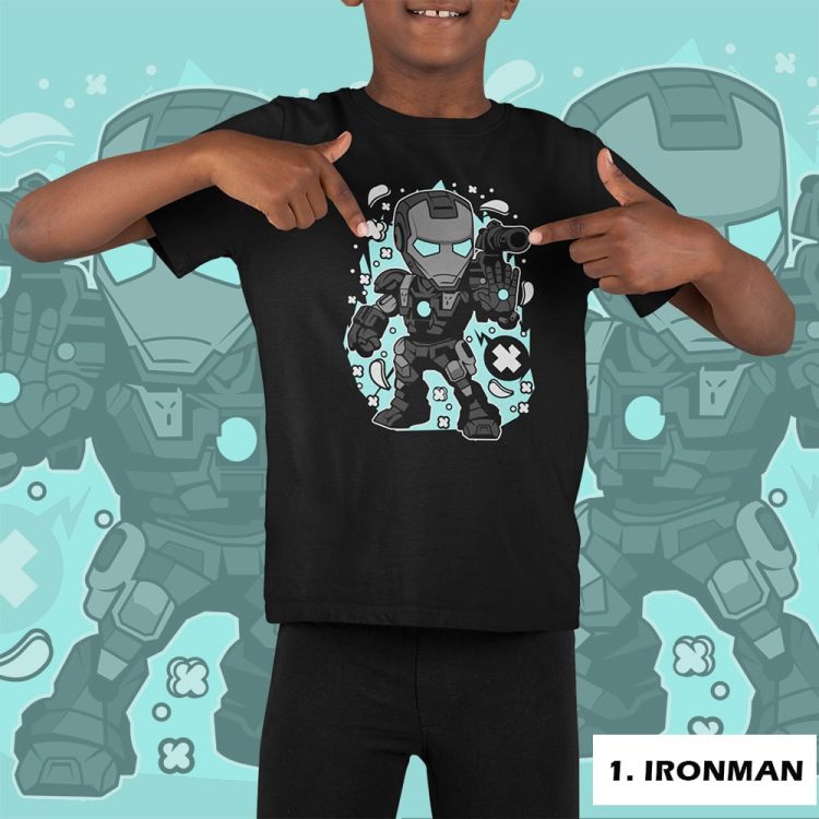 Funky comic heroes (kid edition)