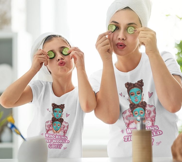 Who runs the world girls? (family matching t-shirts)