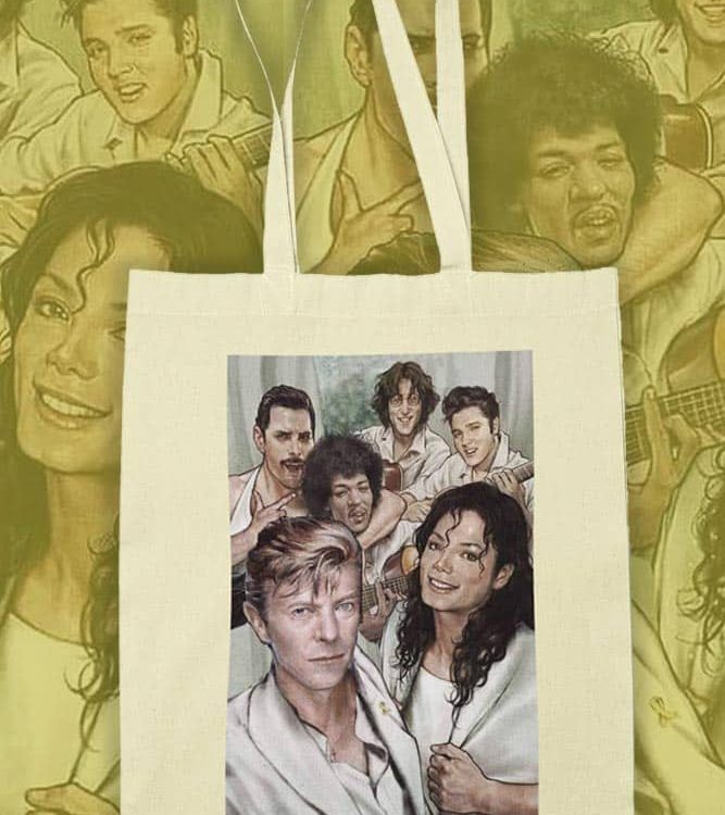 Music Tote Bag: Legends