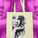 Music Tote Bag: Taylor Swift
