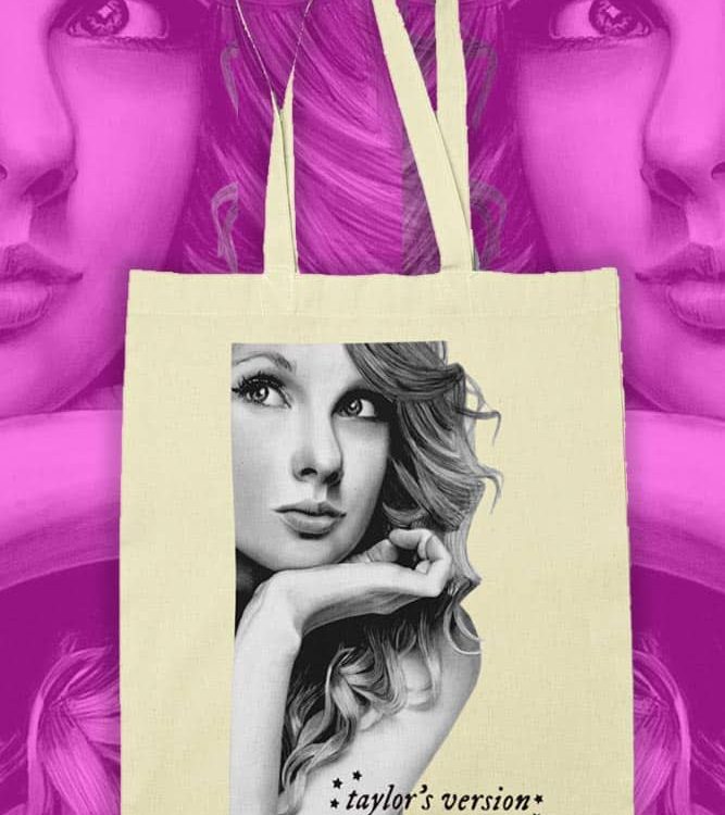 Music Tote Bag: Taylor Swift