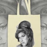 Music Tote Bag: Amy Winehouse