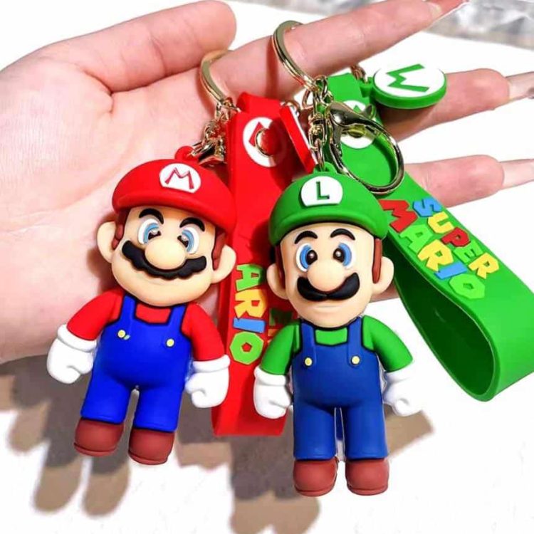 Συλλεκτικά Μπρελόκ για τα Κλειδιά “Super Mario & Luigi”