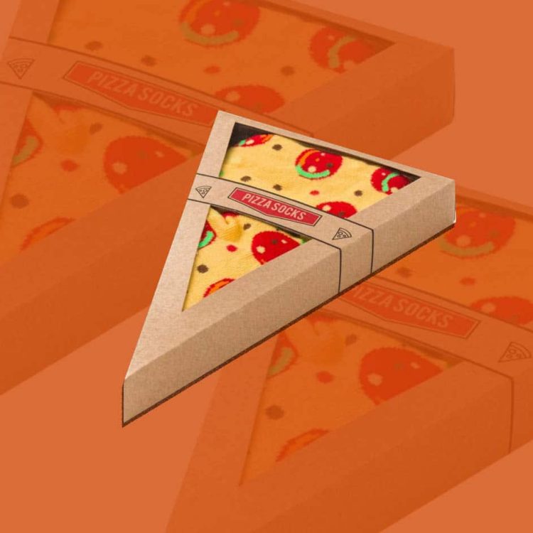 Αστείες Unisex Κάλτσες Pizza