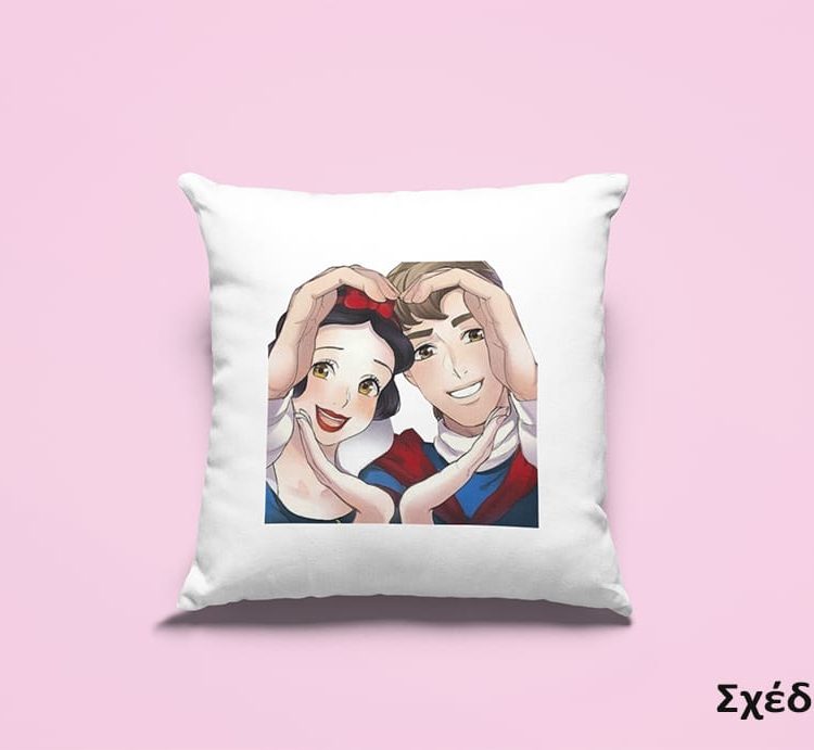 Διακοσμητικό Μαξιλάρι “Princesses in Love”