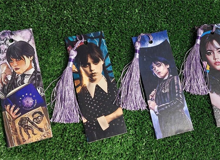 Σετ Διακοσμητικοί Σελιδοδείκτες "Wednesday"