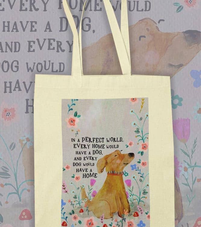 Dog Lover's Tote Bags