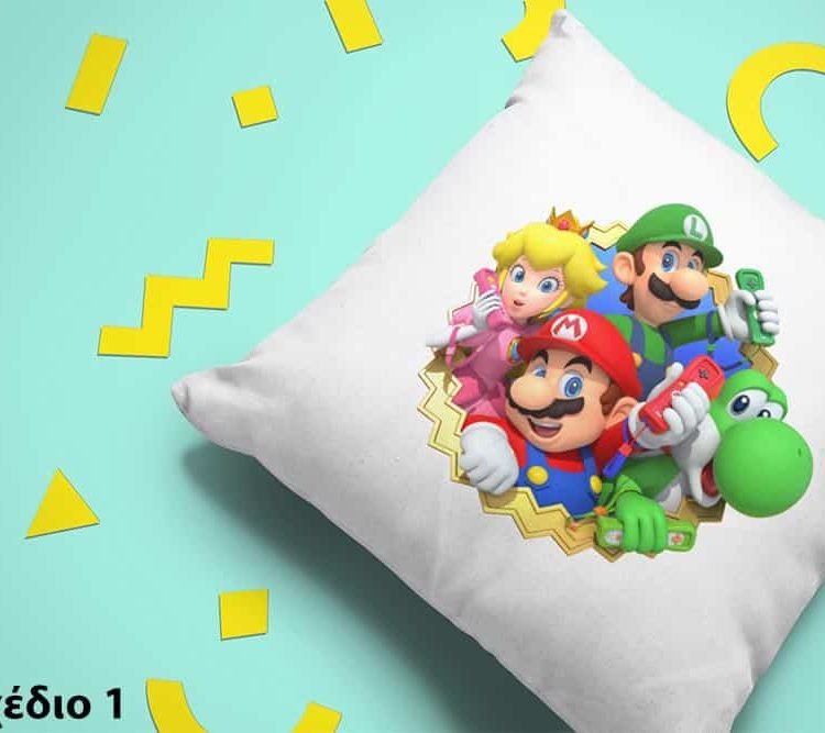 Διακοσμητικό Μαξιλάρι “Super Mario”
