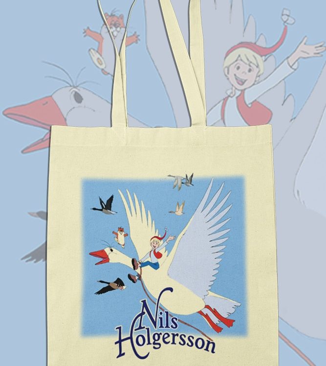 Nils Holgersson Tote Bag