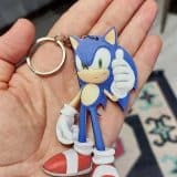 Ξύλινο Μπρελόκ “Sonic the Hedgehog”