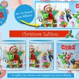 Προσωποποιημένη Χριστουγεννιάτικη Κούπα Super Mario