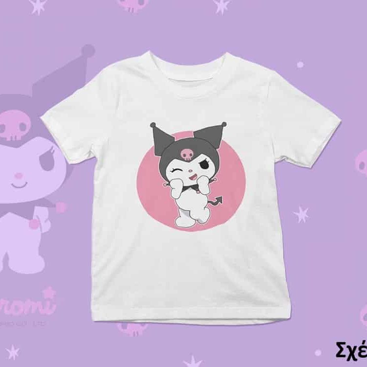 Απίθανα Παιδικά T-shirts "Kuromi"