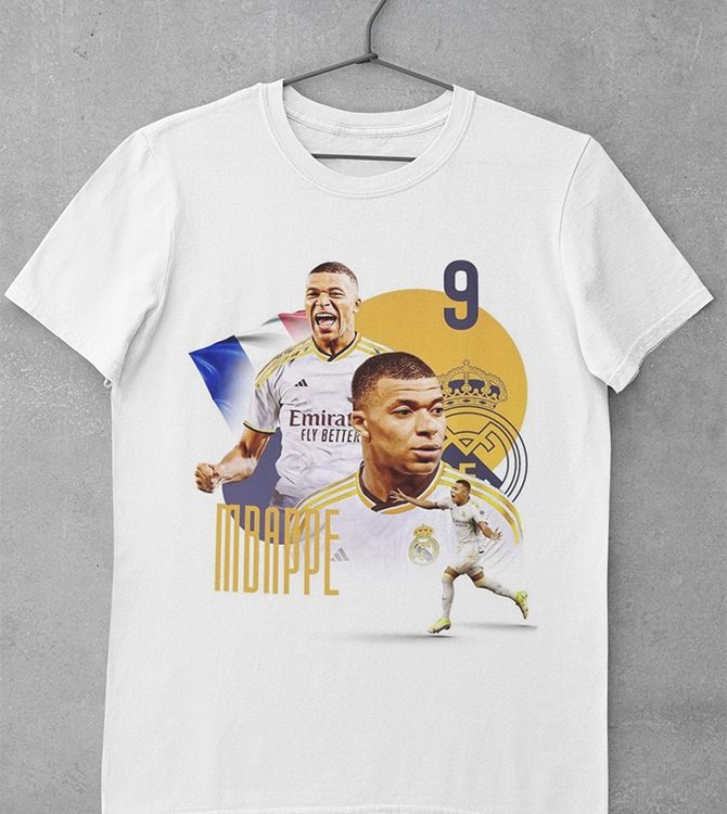Mbappe Real Madrid T-shirts