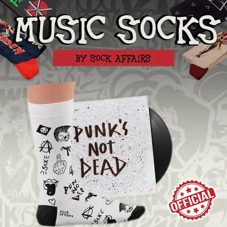 Κάλτσες Punk's Not Dead