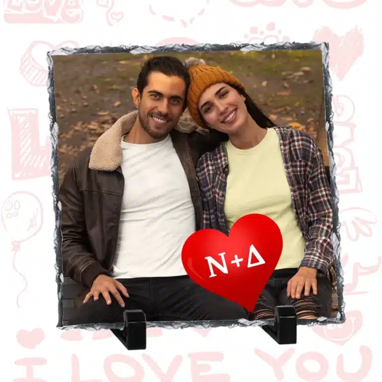 Προσωποποιημένη Πέτρινη Κορνίζα και κούπα